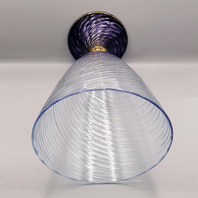 20th Century Italian Murano Glass Vase For Sale 8