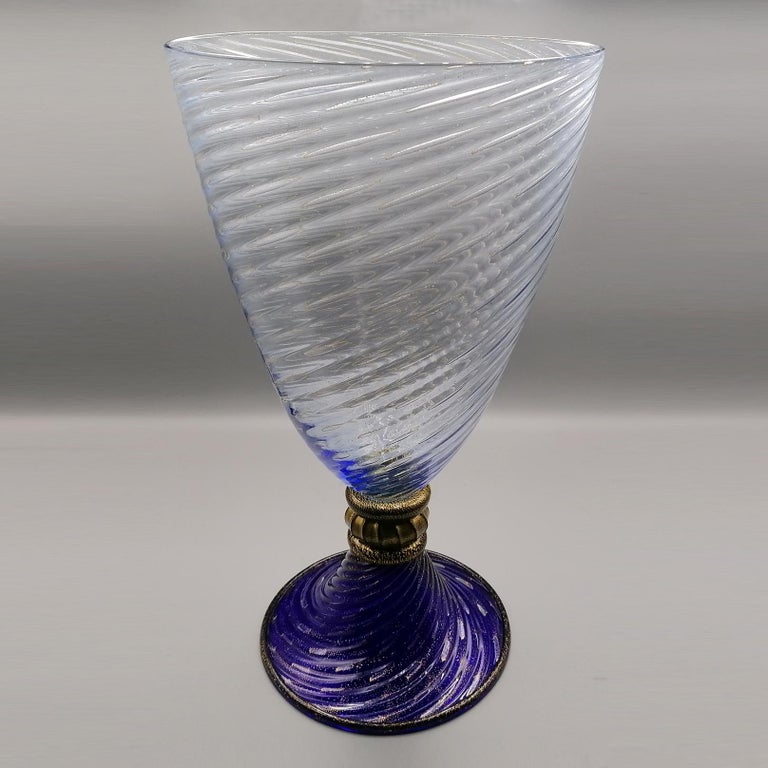Other 20th Century Italian Murano Glass Vase For Sale
