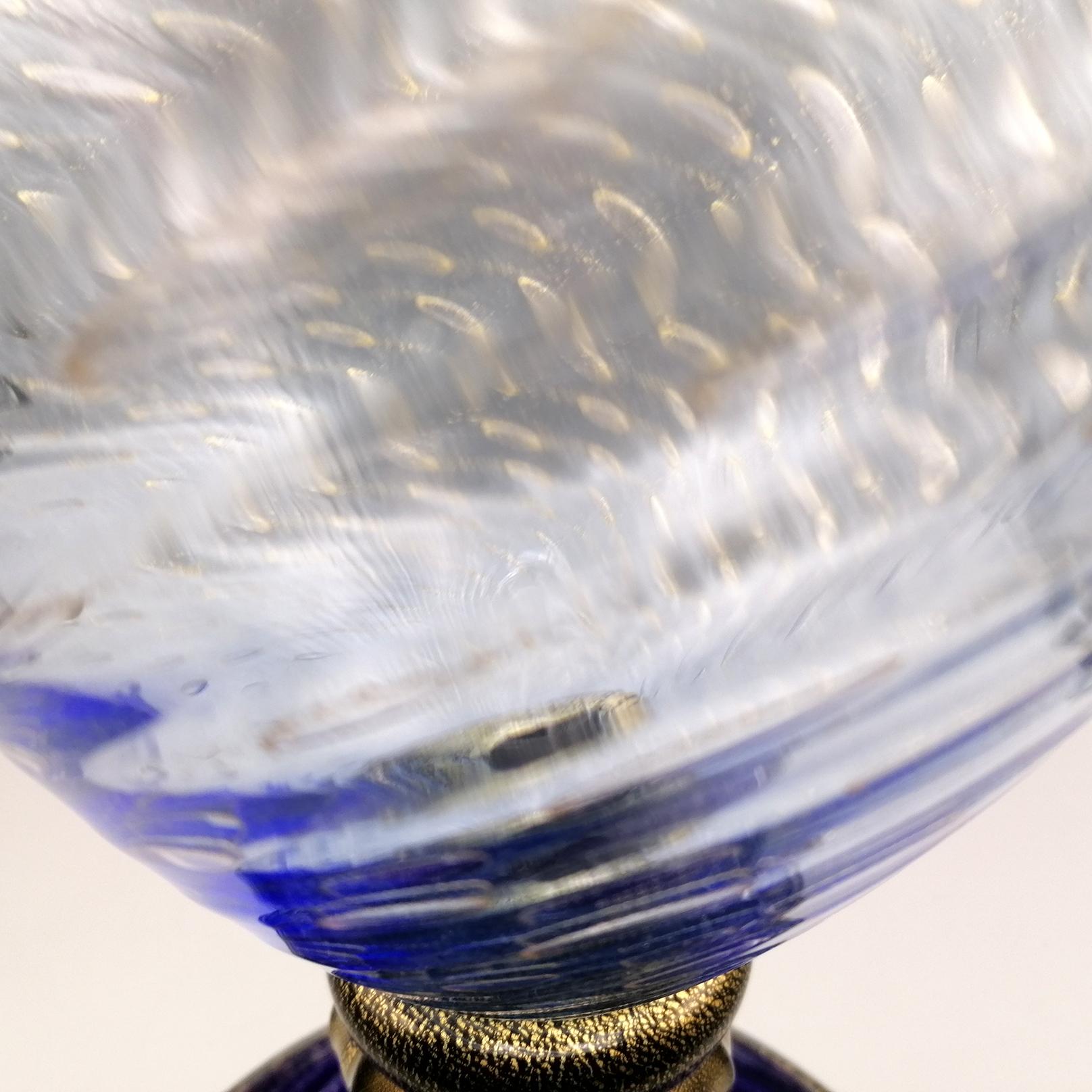 Verre de Murano Vase italien en verre de Murano du XXe siècle