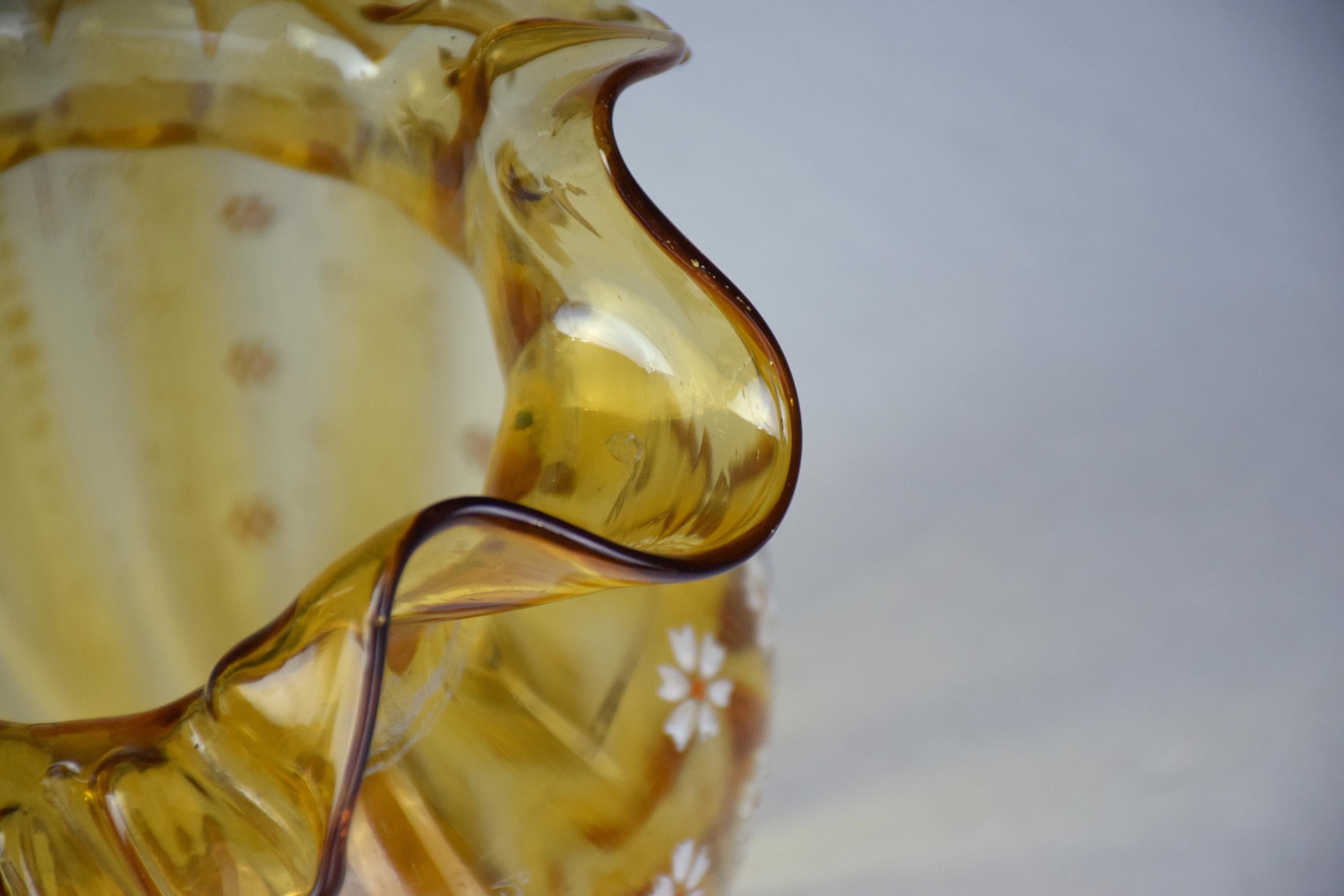 20th Century Italian Murano Liberty Style Pitcher For Sale 2