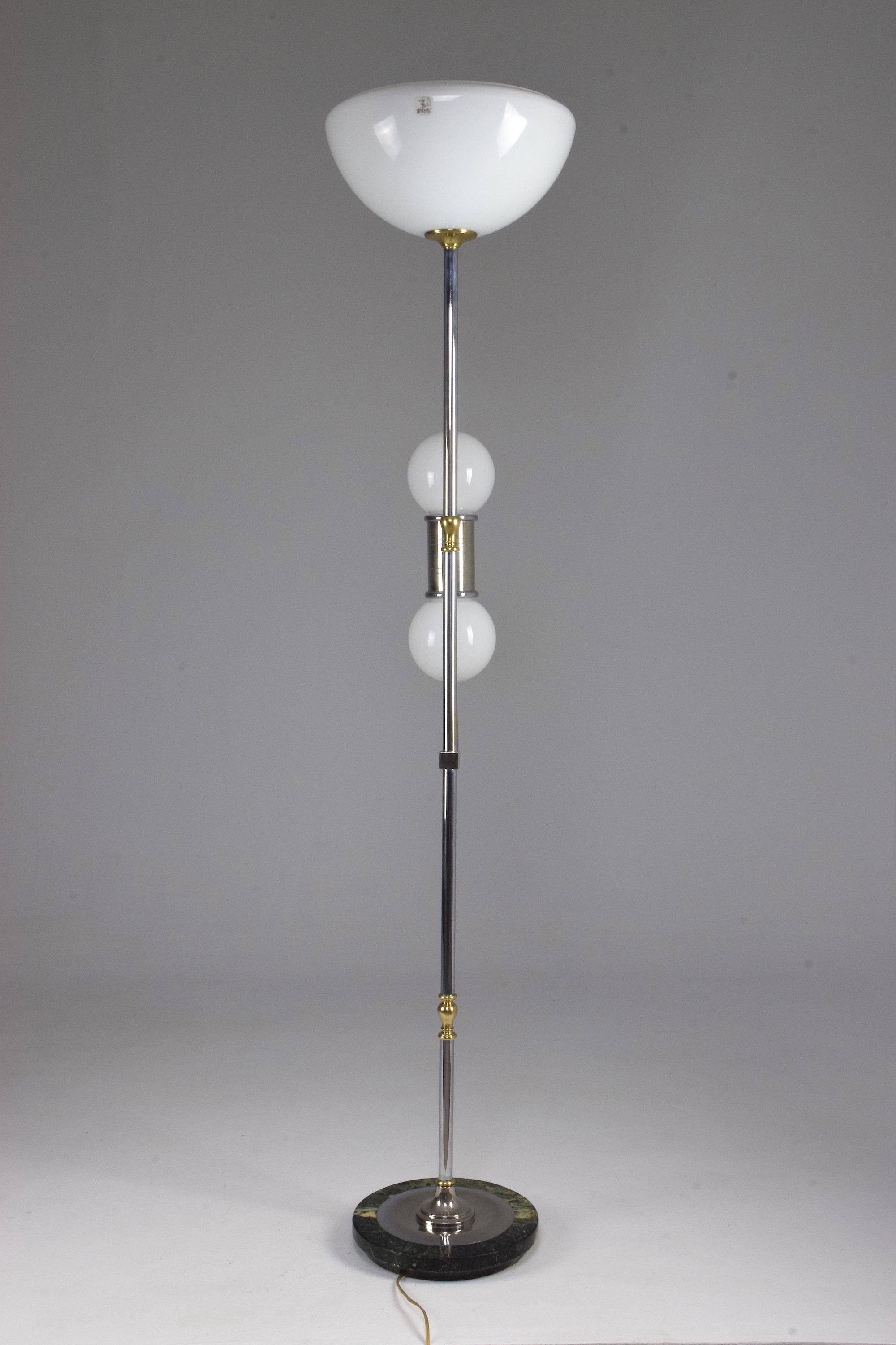 20th Century Italian Murano Marble Floor Lamp, 1960s 7