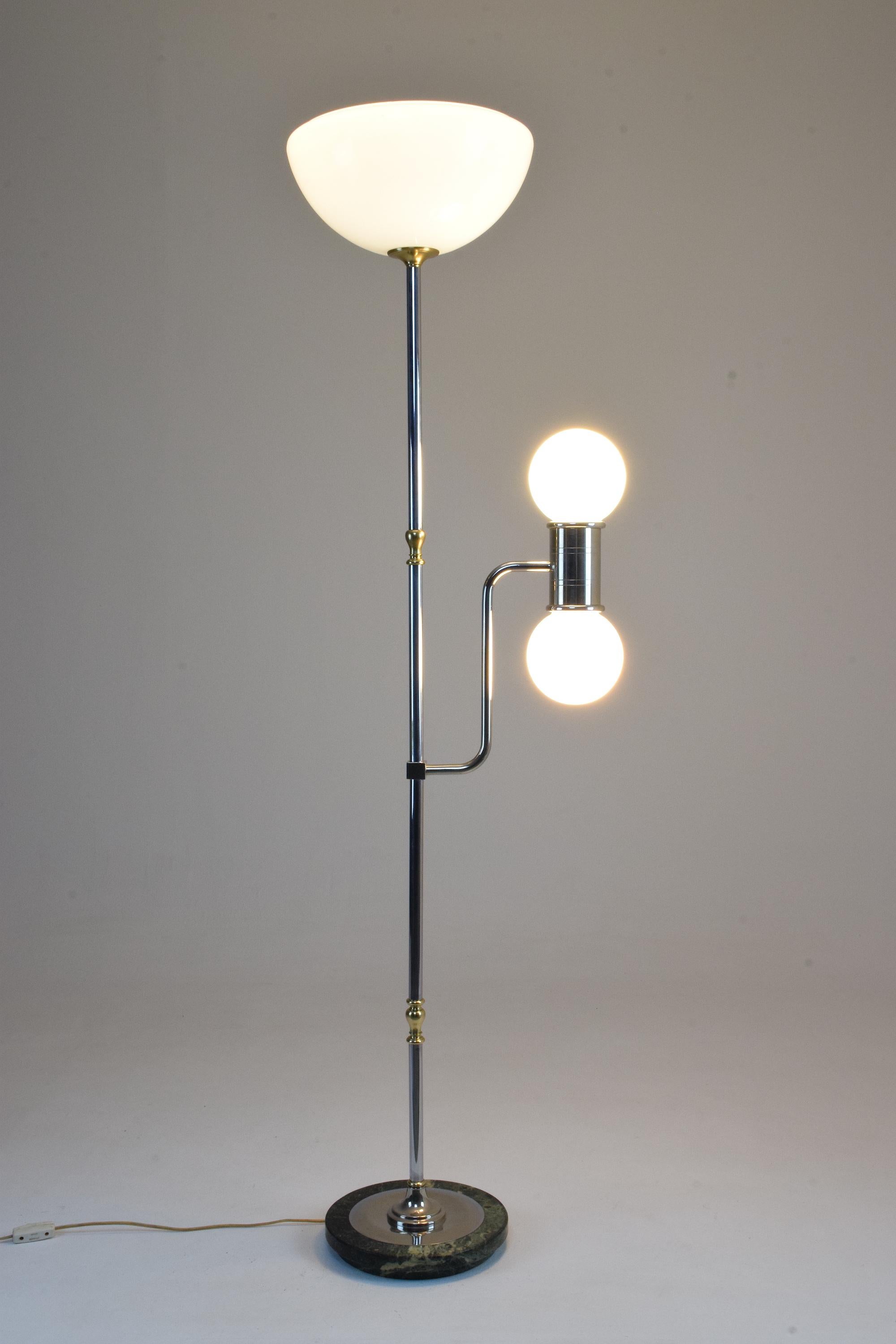 20th Century Italian Murano Marble Floor Lamp, 1960s 1