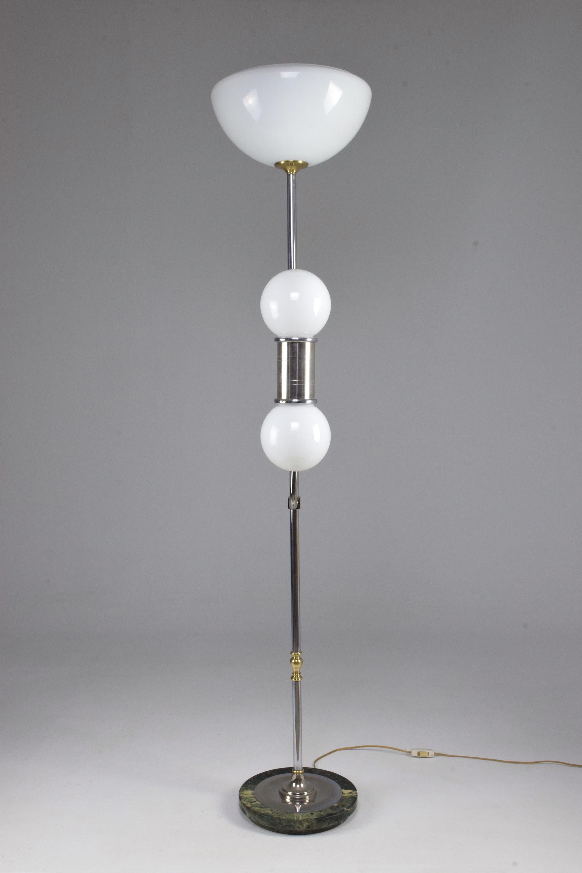 20th Century Italian Murano Marble Floor Lamp, 1960s 3