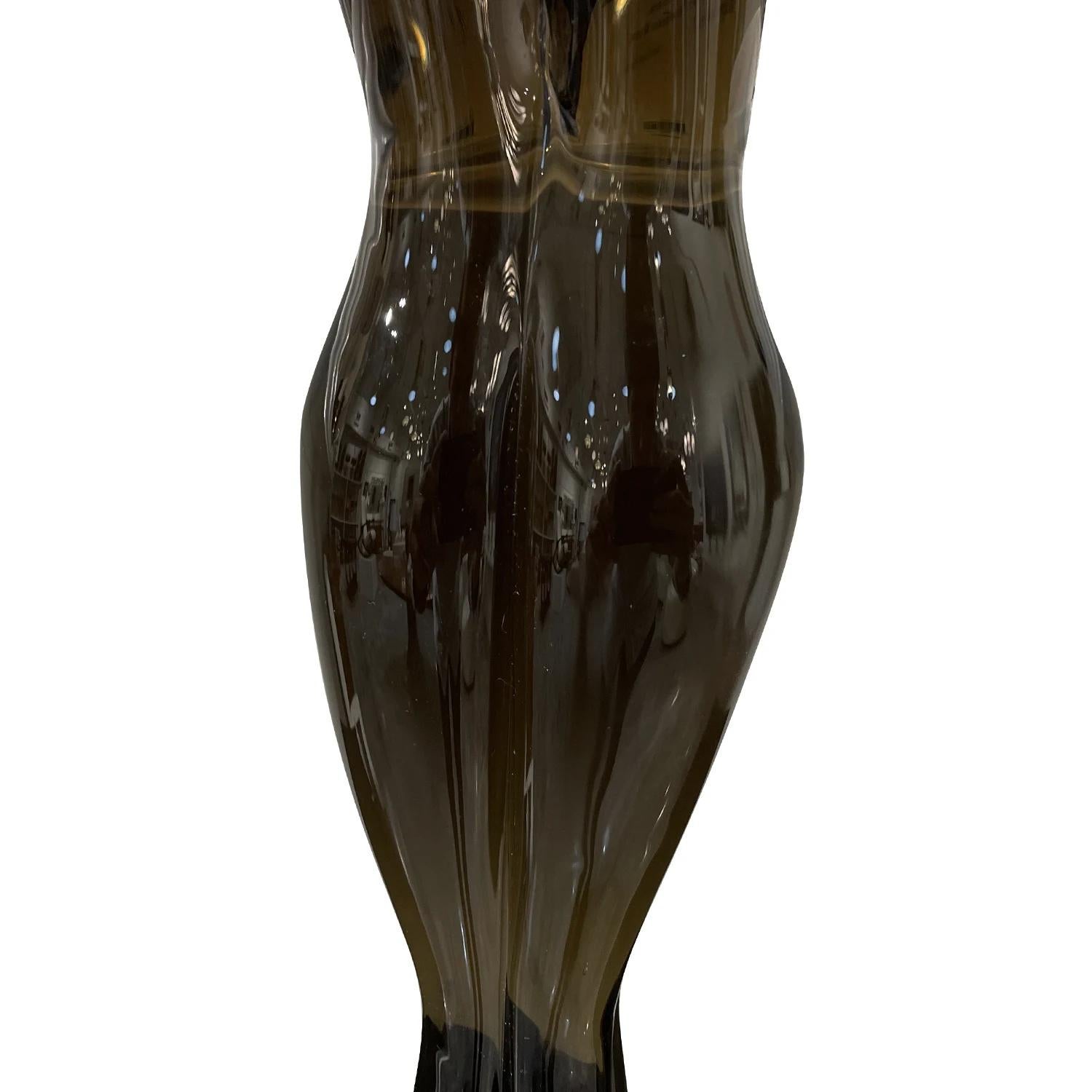 20th Century Italian Murano Sculpture of a Loving Couple by Pino Signoretto For Sale 2