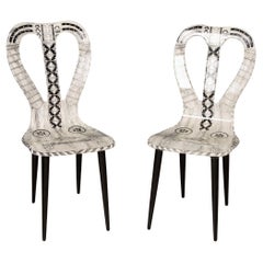 20th Century Italian "Musicale" Chairs by Fornasetti Studios