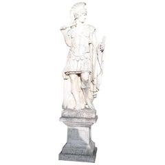 Statue de jardin en pierre néoclassique italienne du 20e siècle