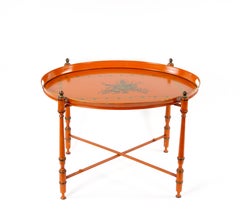 20th Century Italian Neoclassical Style Cocktail Tray / Stand