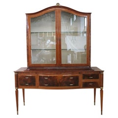 Italienische Vitrine im neoklassischen Stil des 20. Jahrhunderts