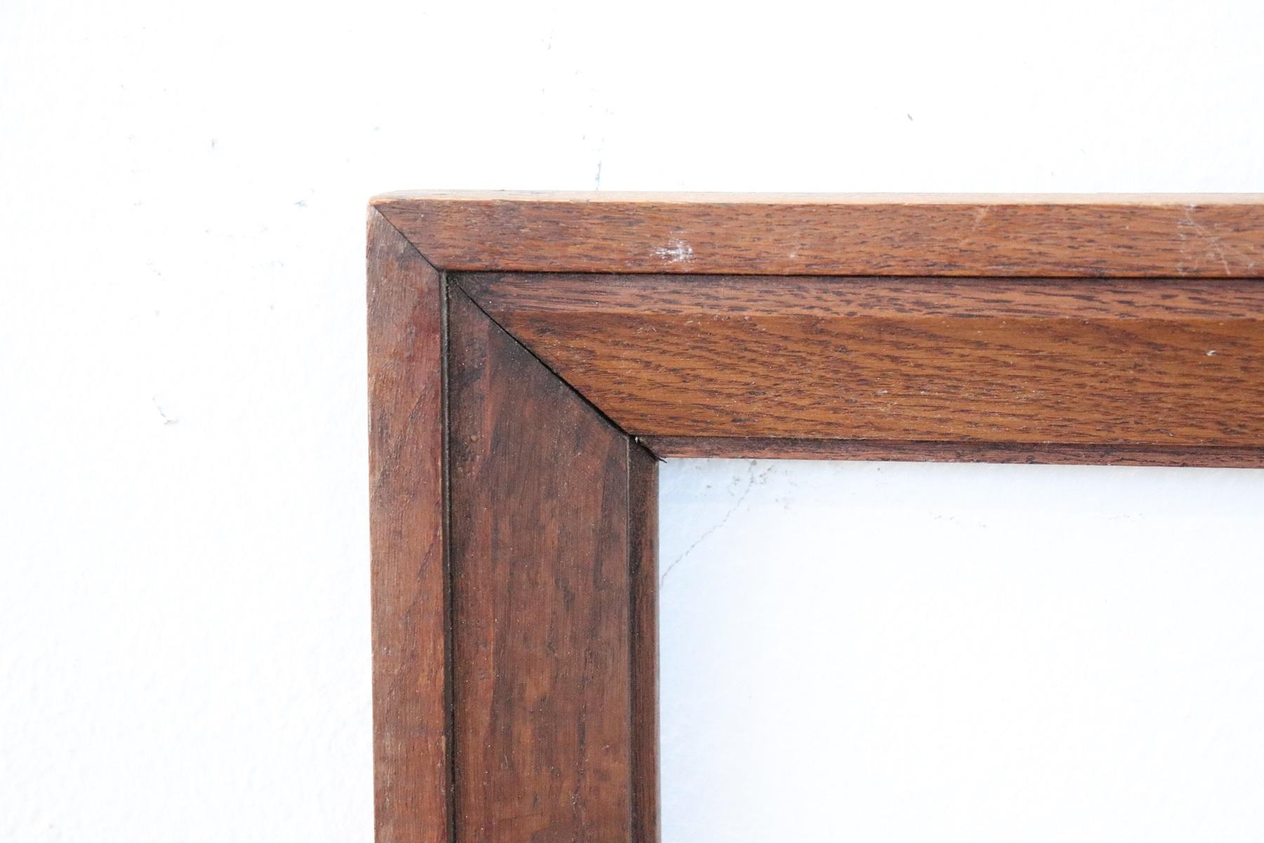 oak wood picture frame