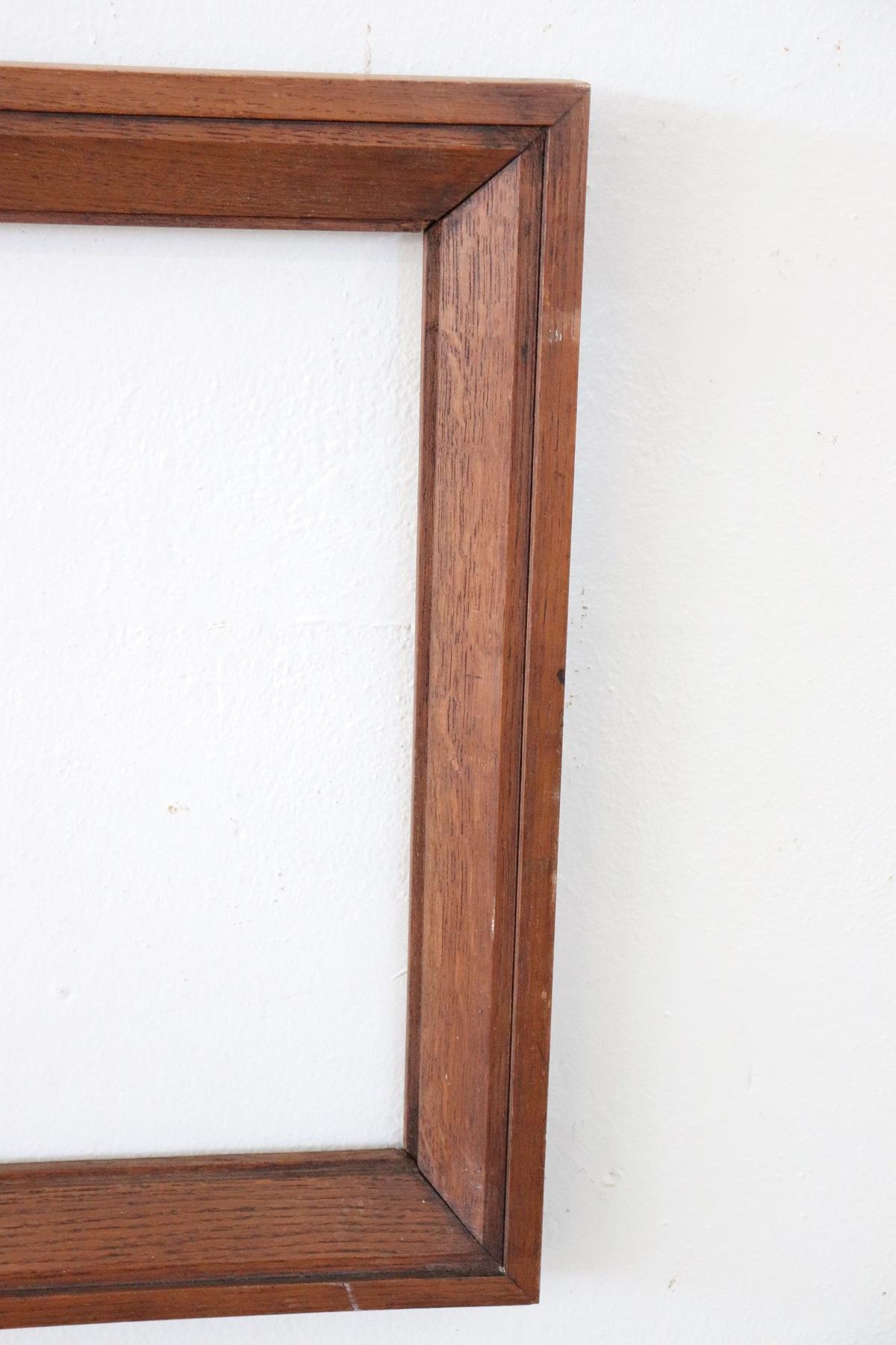 20th Century Italian Oak Wood Frame 2