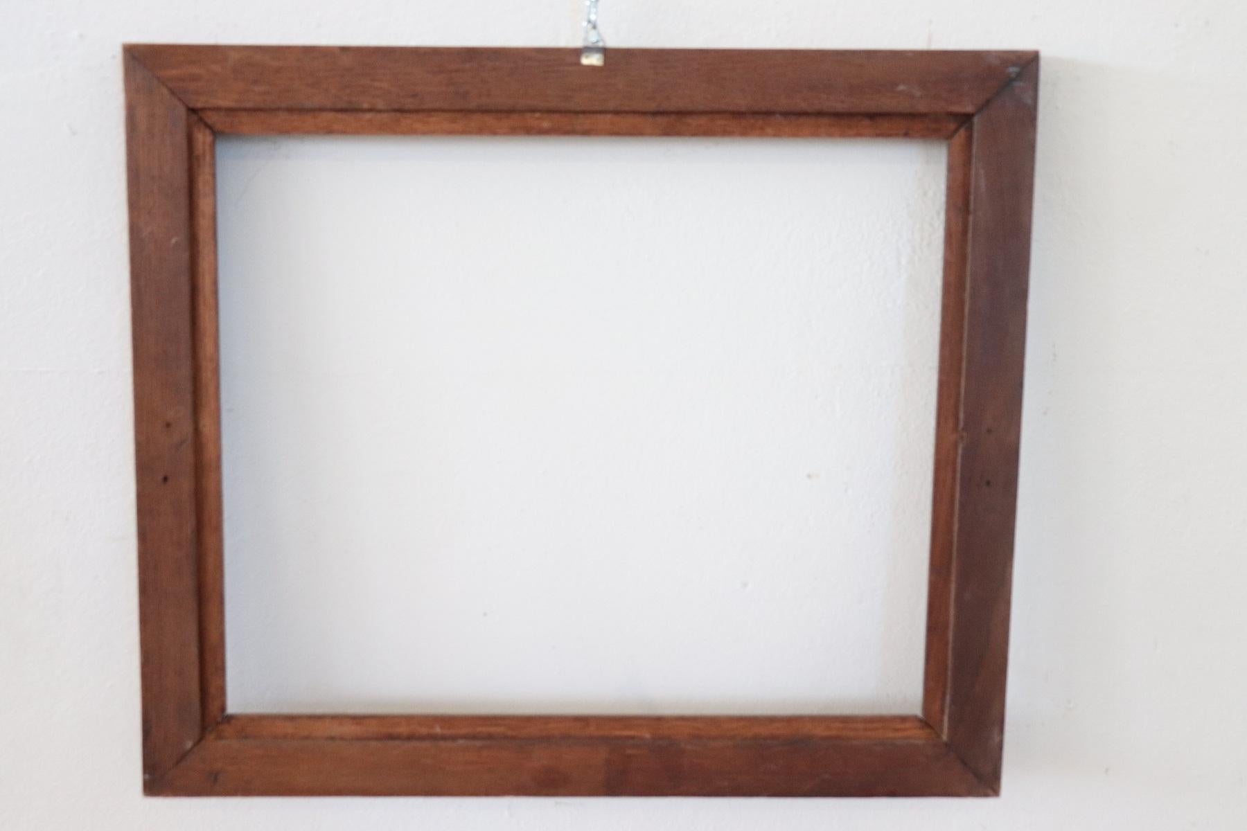 20th Century Italian Oak Wood Frame 3