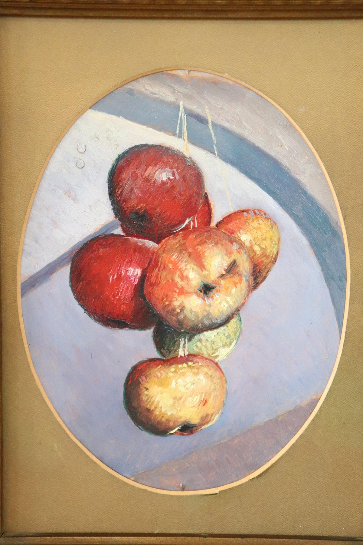 Beautiful refined oil painting on wood panel measures signed at the back Valentino Ghiglia (Florence 1903-1960). The eldest son of Oscar Ghiglia began to paint as a self-taught at home with his brother Paolo, although his father opposed both his