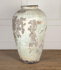 20th Century Italian Olive Pot