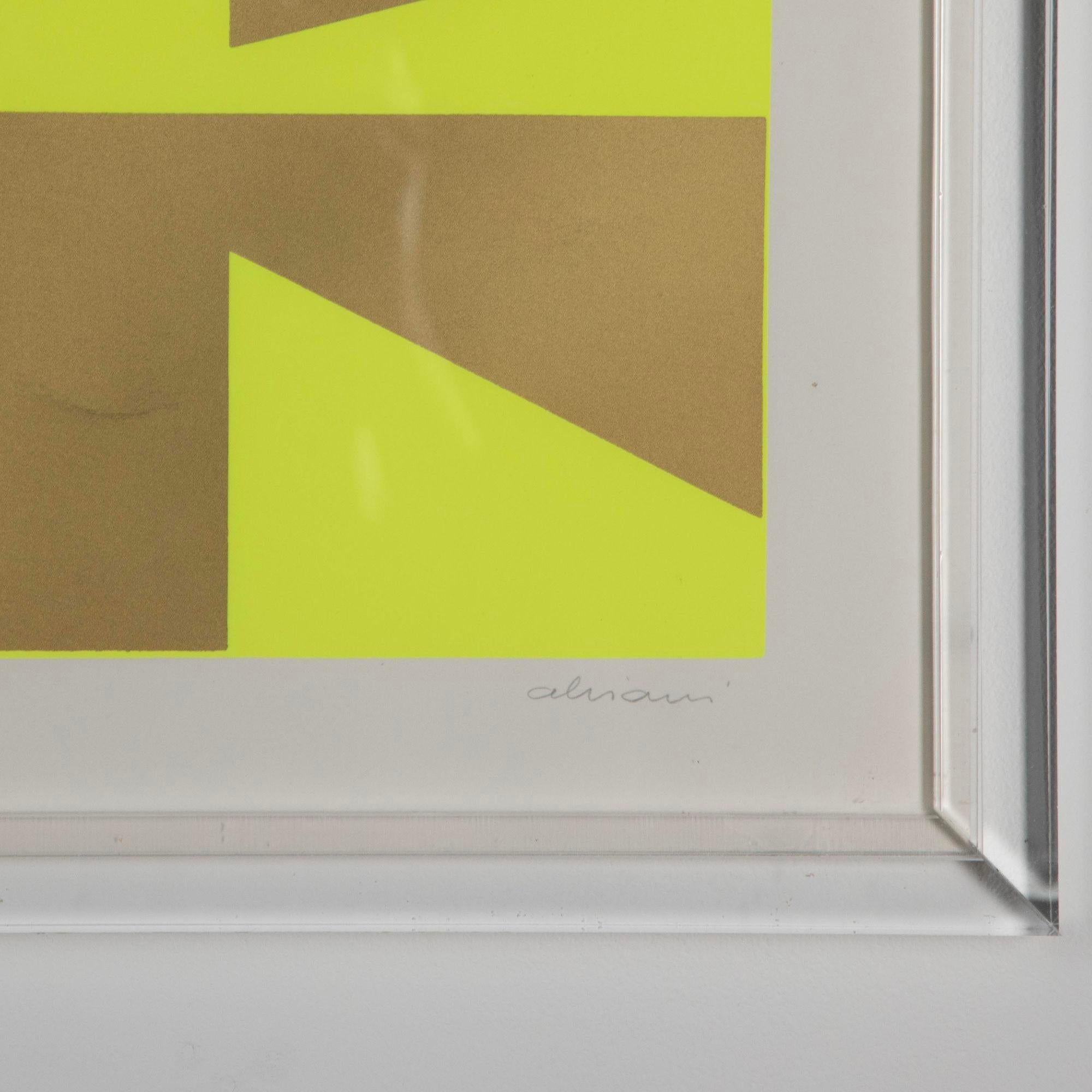 20th Century Italian Op Art Screen Prints For Sale 3