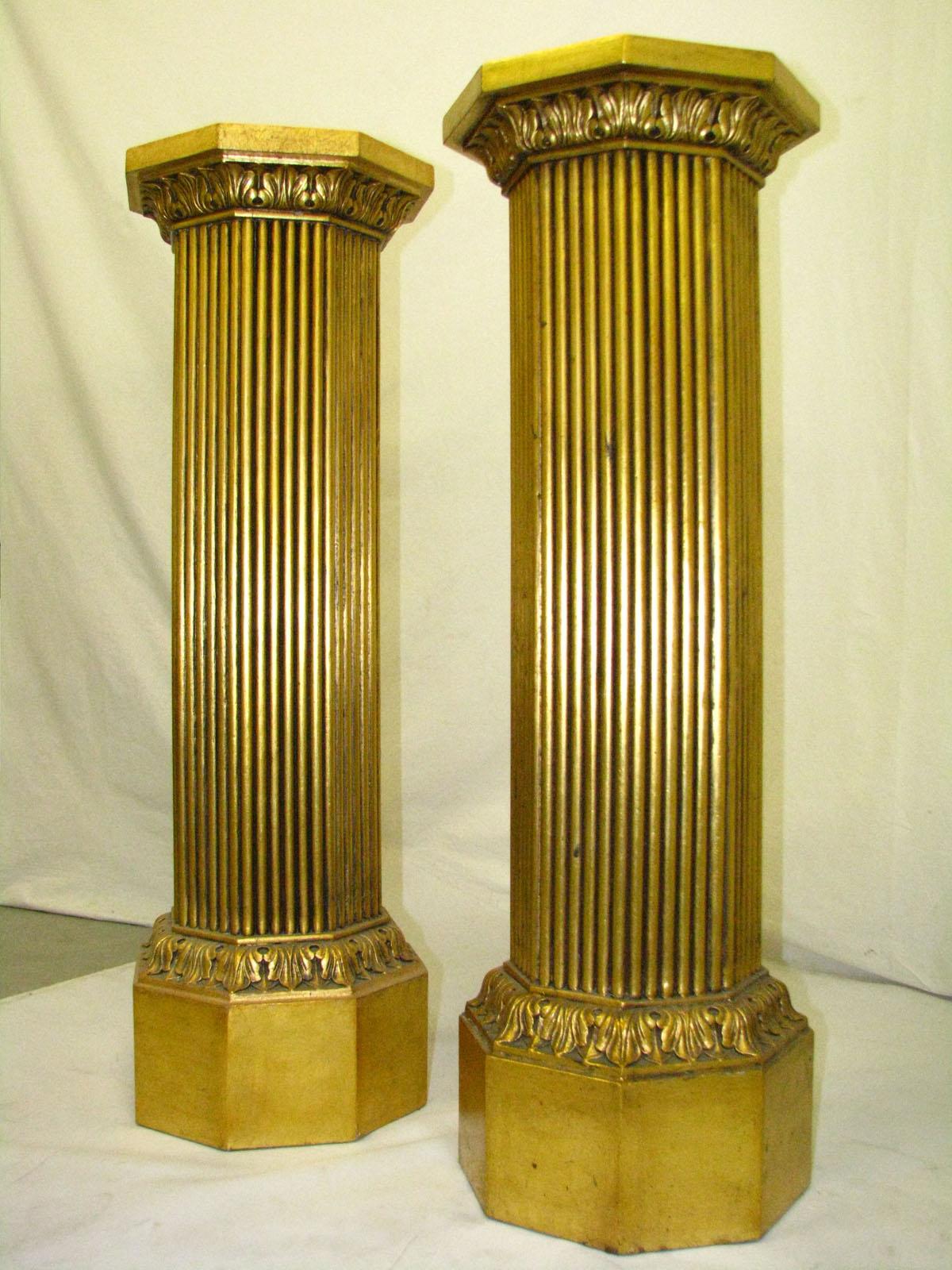 gilded columns