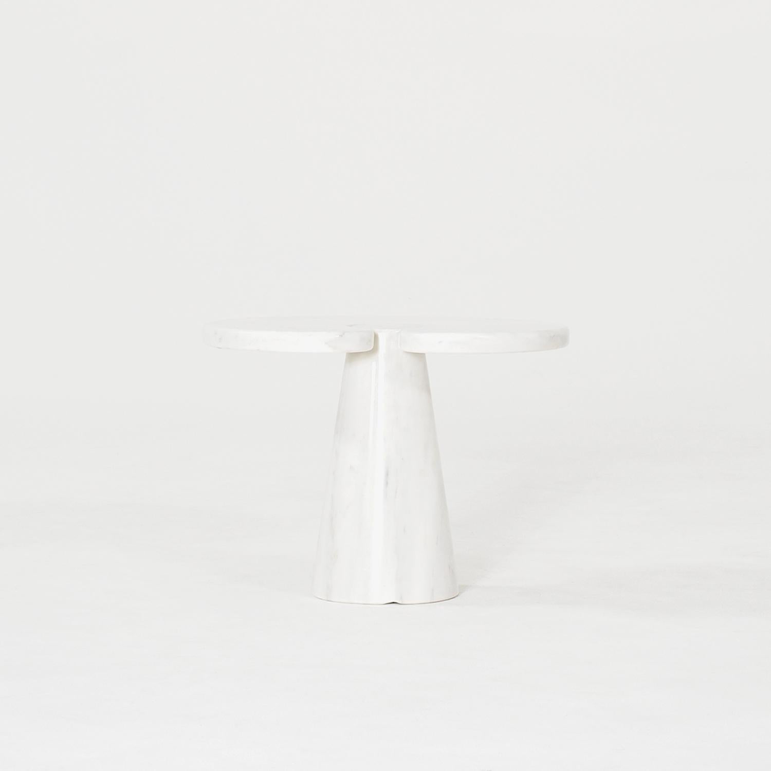 20th Century Italian Pair of Marble Side Tables by Angelo Mangiarotti & Skipper For Sale 5