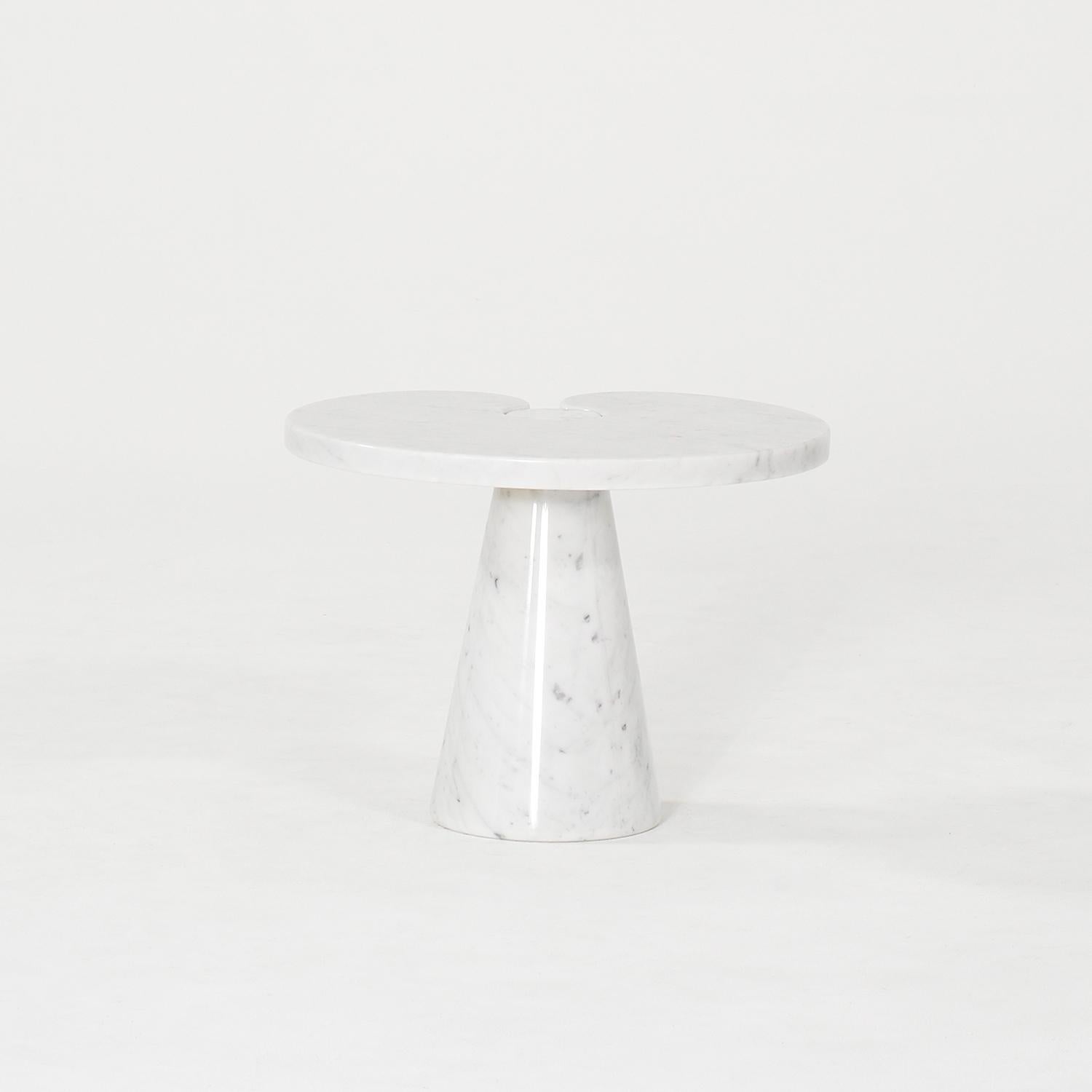 20th Century Italian Pair of Marble Side Tables - The Eros by Angelo Mangiarotti For Sale 2