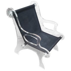 20th Century Italian Plexi Chair