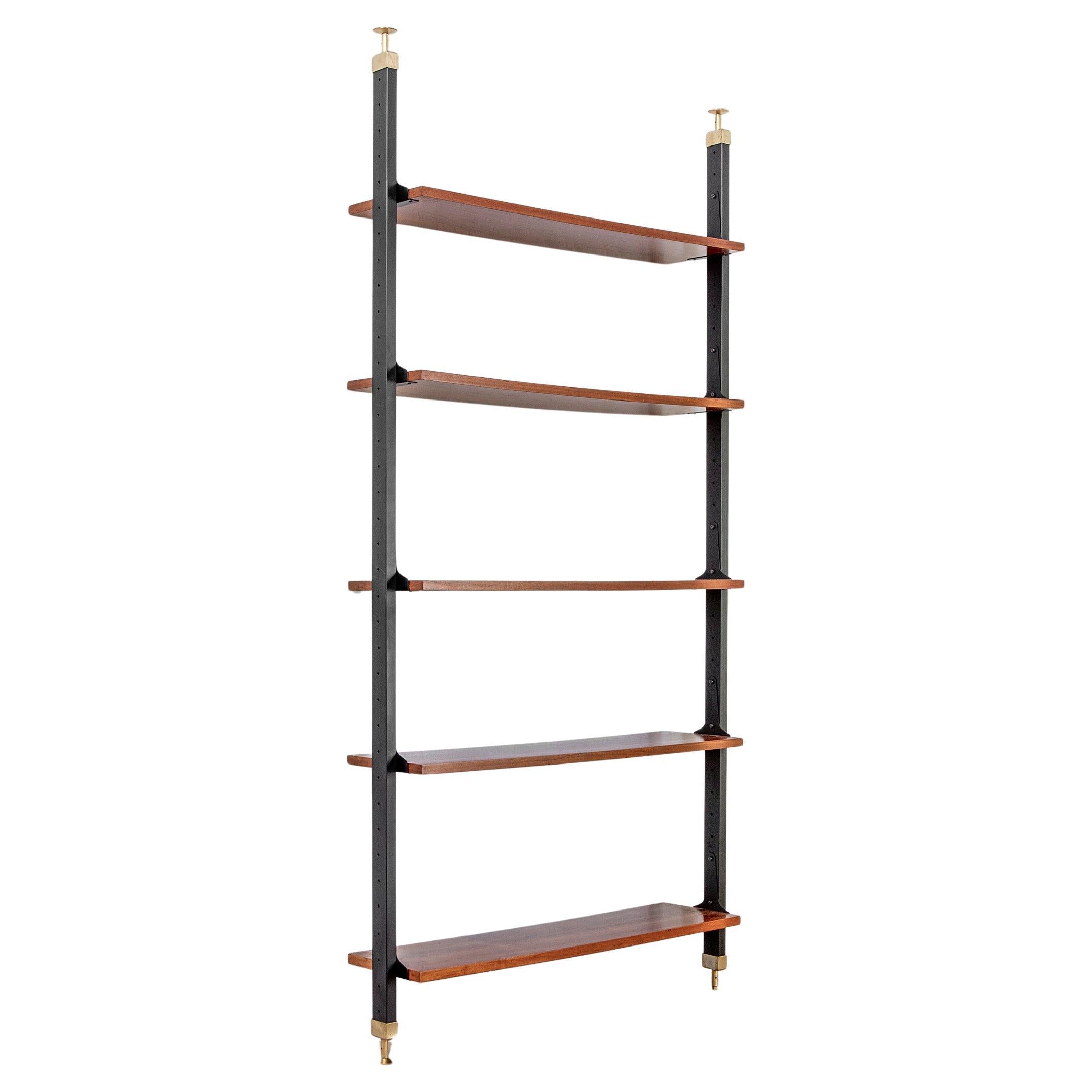 20th Century, Italian Production Pair of Wall Bookcases For Sale