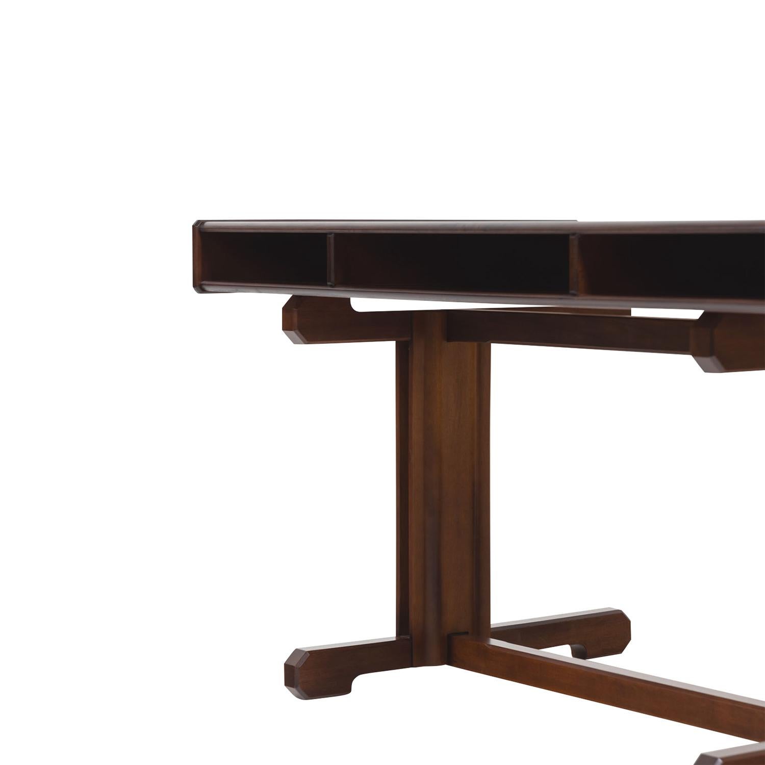 Métal Table à écrire Bernini italienne du 20ème siècle, bureau de Gianfranco Frattini en vente