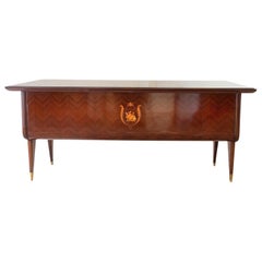 20th Century Italian Rosewood Writing Desk by Osvaldo Borsani & Paolo Buffa