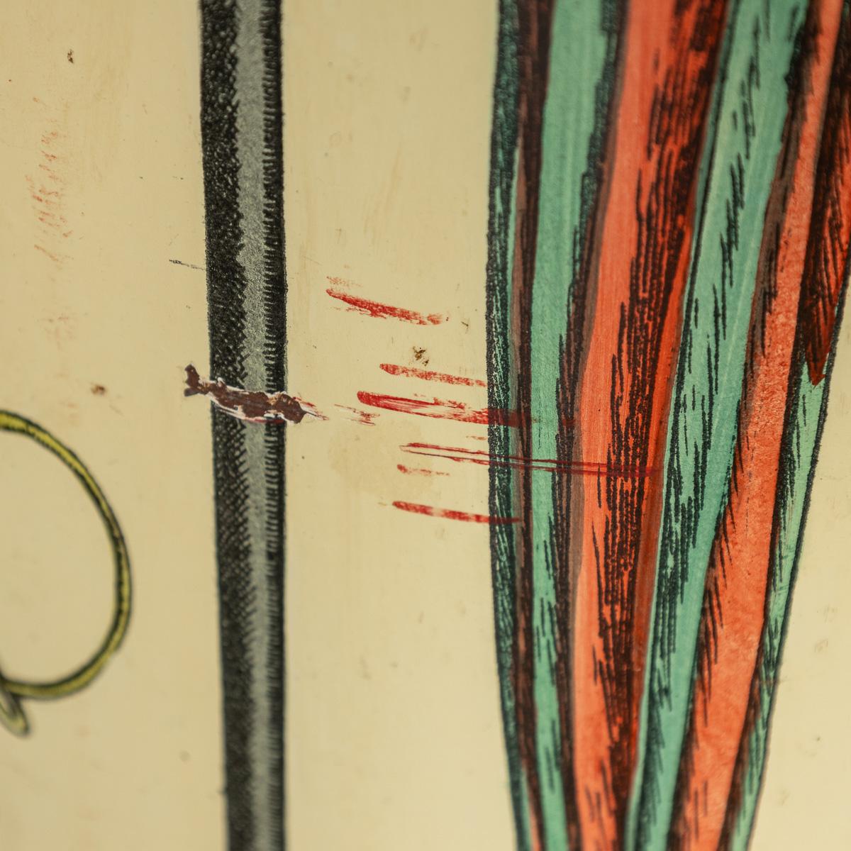 Parapluie rond et Stand Sticks italien du 20ème siècle par Piero Fornasetti c.1950 en vente 2