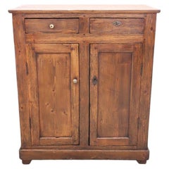 20th Century Italian Rustic Buffet in Fir Wood