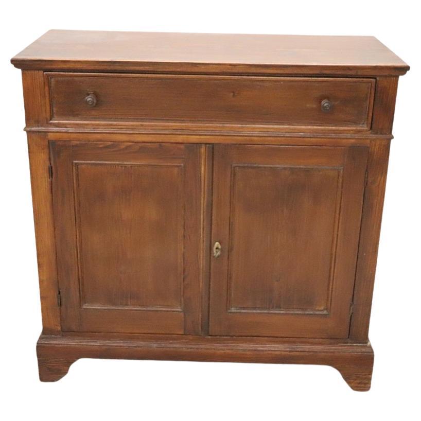 20th Century Italian Rustic Buffet in Fir Wood