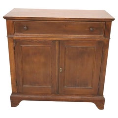 Buffet rustico italiano del XX secolo in Wood Wood