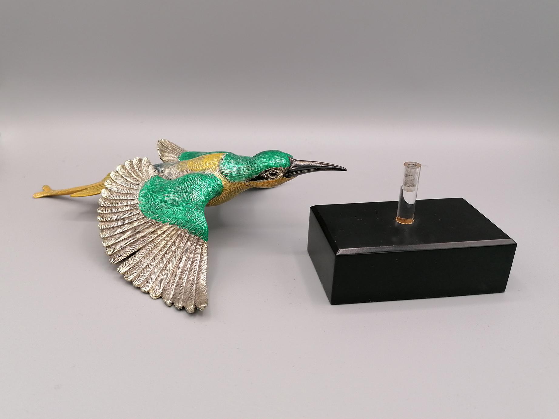 Late 20th Century 20th Century Italian Sculpture of a Bee Eater For Sale