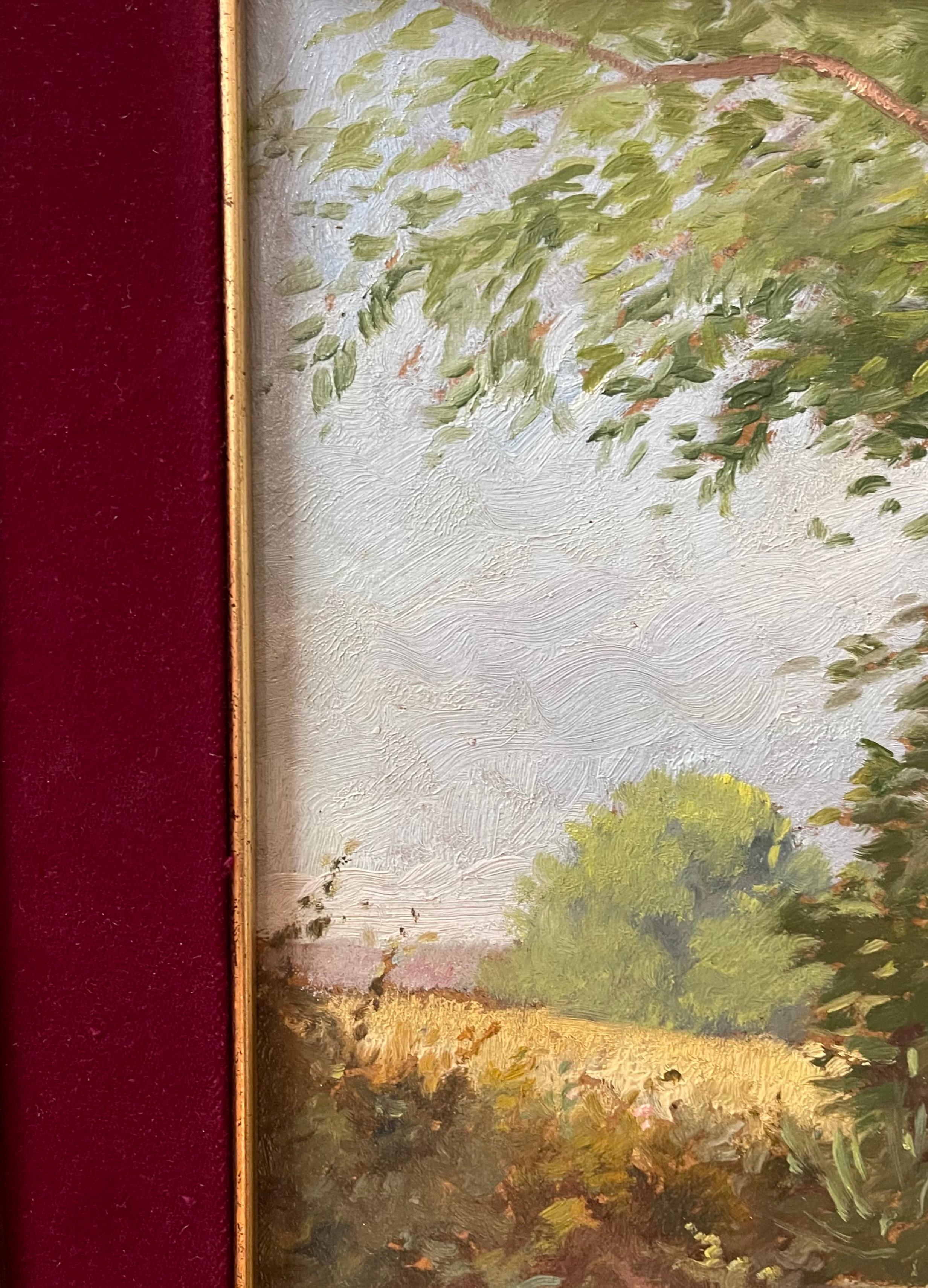 Paisaje italiano del siglo XX firmado Italiano en venta