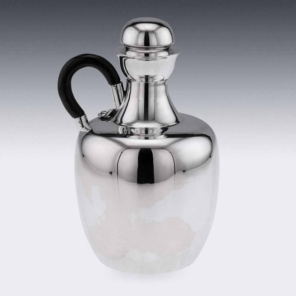 20th Century Italian Silver Ballantine's Whisky Decanter, C.1960 In Good Condition For Sale In Royal Tunbridge Wells, Kent