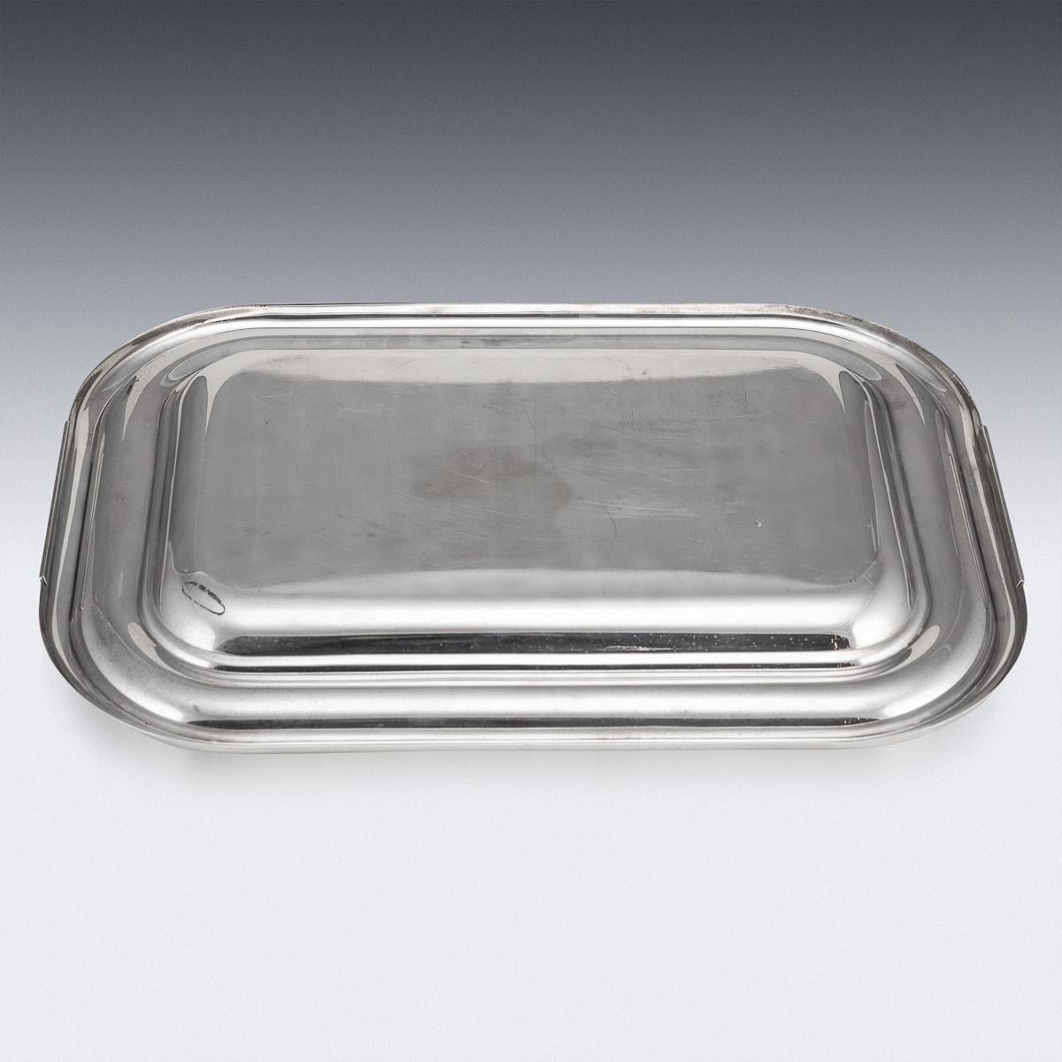 20th Century Italian Silver Plated Crab Serving Dish, c.1960 For Sale 1