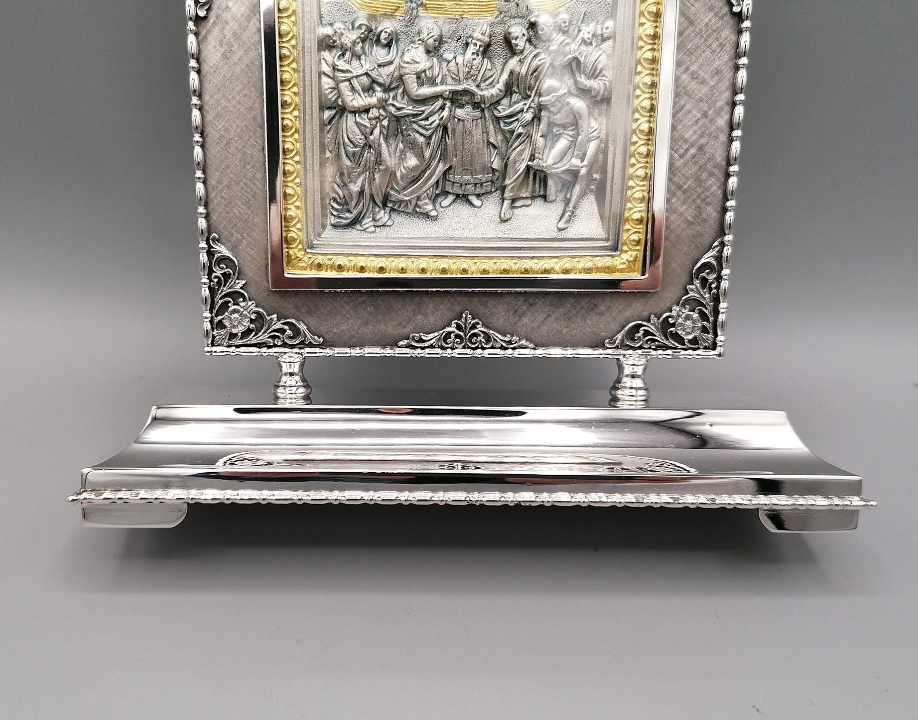 20th Century Italian Silver Portal 