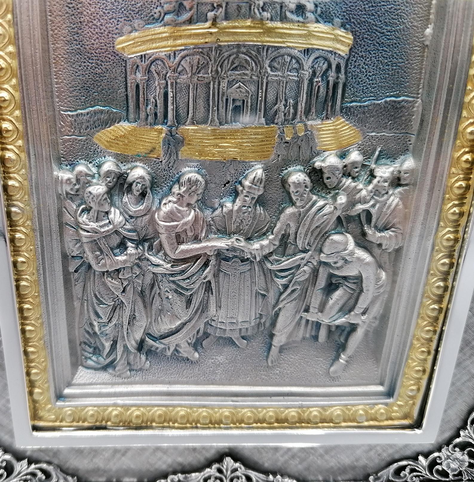 20th Century Italian Silver Portal 