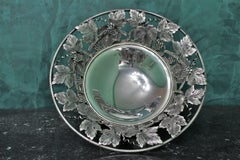20th Century Italian Silver Rococo Fruit Stand, 1930s