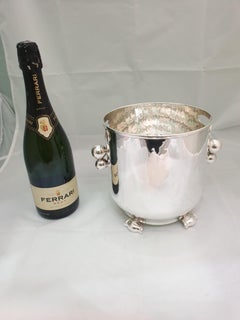 20th Century Italian Silver Wine Cooler