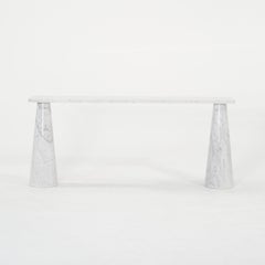 Mid-Century Modern Marble Console Table by Angelo Mangiarotti, 1960s