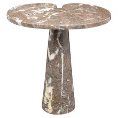 Used 20th Century Italian Skipper Marble Side Table, the Eros by Angelo Mangiarotti