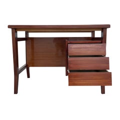 Tavolino da scrittura Schirolli Mantova in mogano del XX secolo di Gio Ponti
