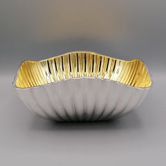 20th Century Italian Solid 800 Silver Bowl