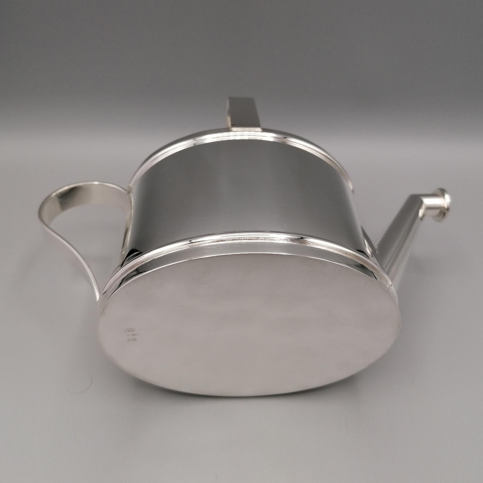 21st Century Italian Solid Silver Cruet in the Shape of a Watering Can For Sale 7