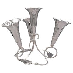 20th Century Italian Solid Silver Epergne