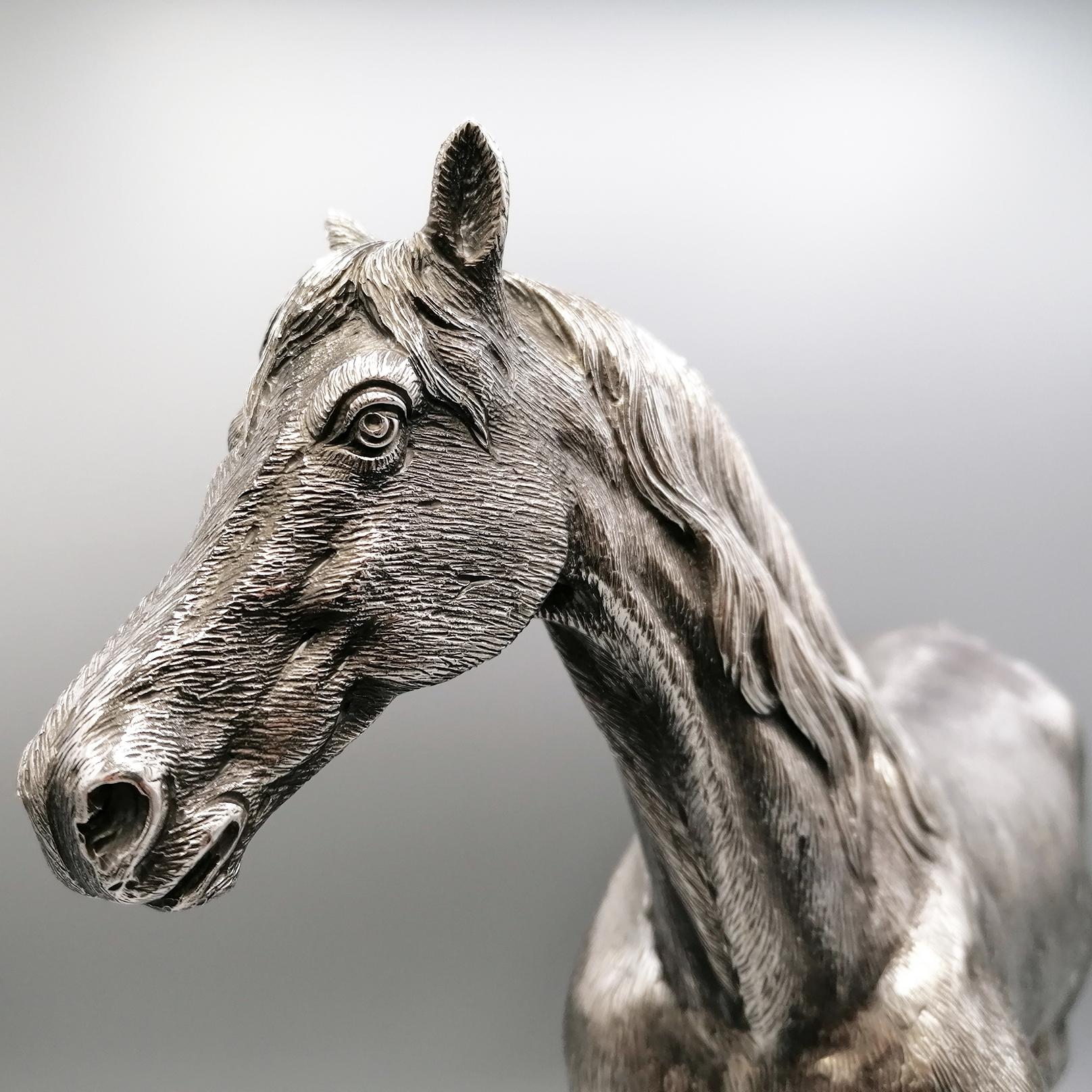silver horses