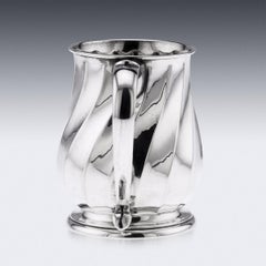 20th Century Italian Solid Silver Mug, Padova, C.1970