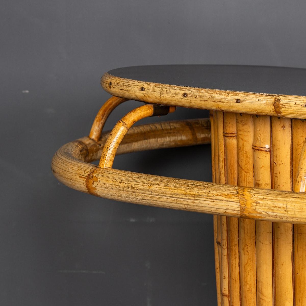 20th Century Italian Standing Bamboo Tiki Bar c.1960 For Sale 8