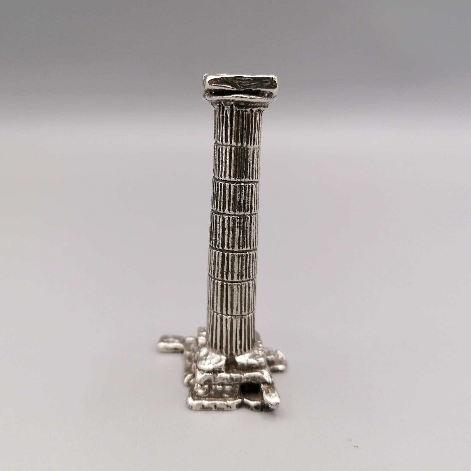Neoclassical 21st Century Italian Sterling Silver Twelve Place Cards for the Table For Sale