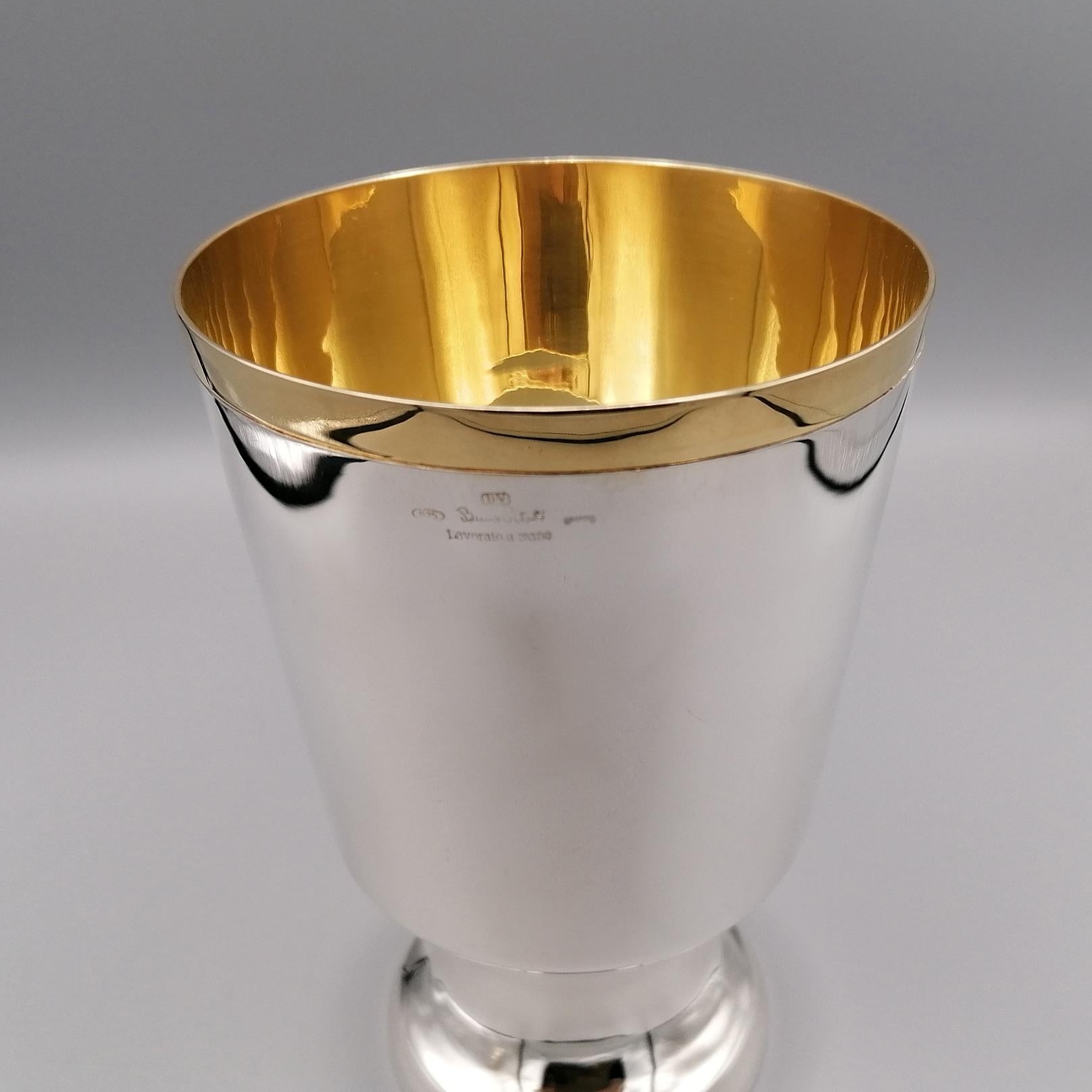 pure silver chalice