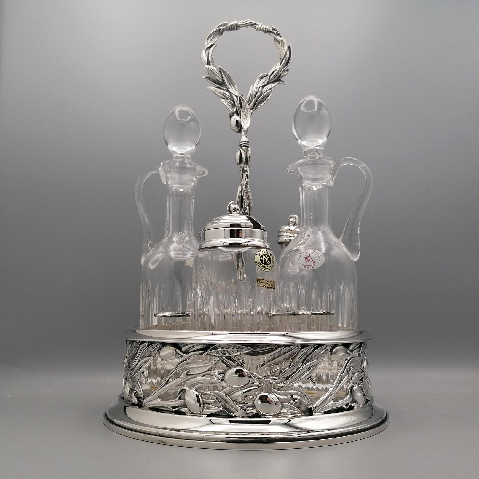 Autre Cruet italienne du 20ème siècle en argent sterling en vente