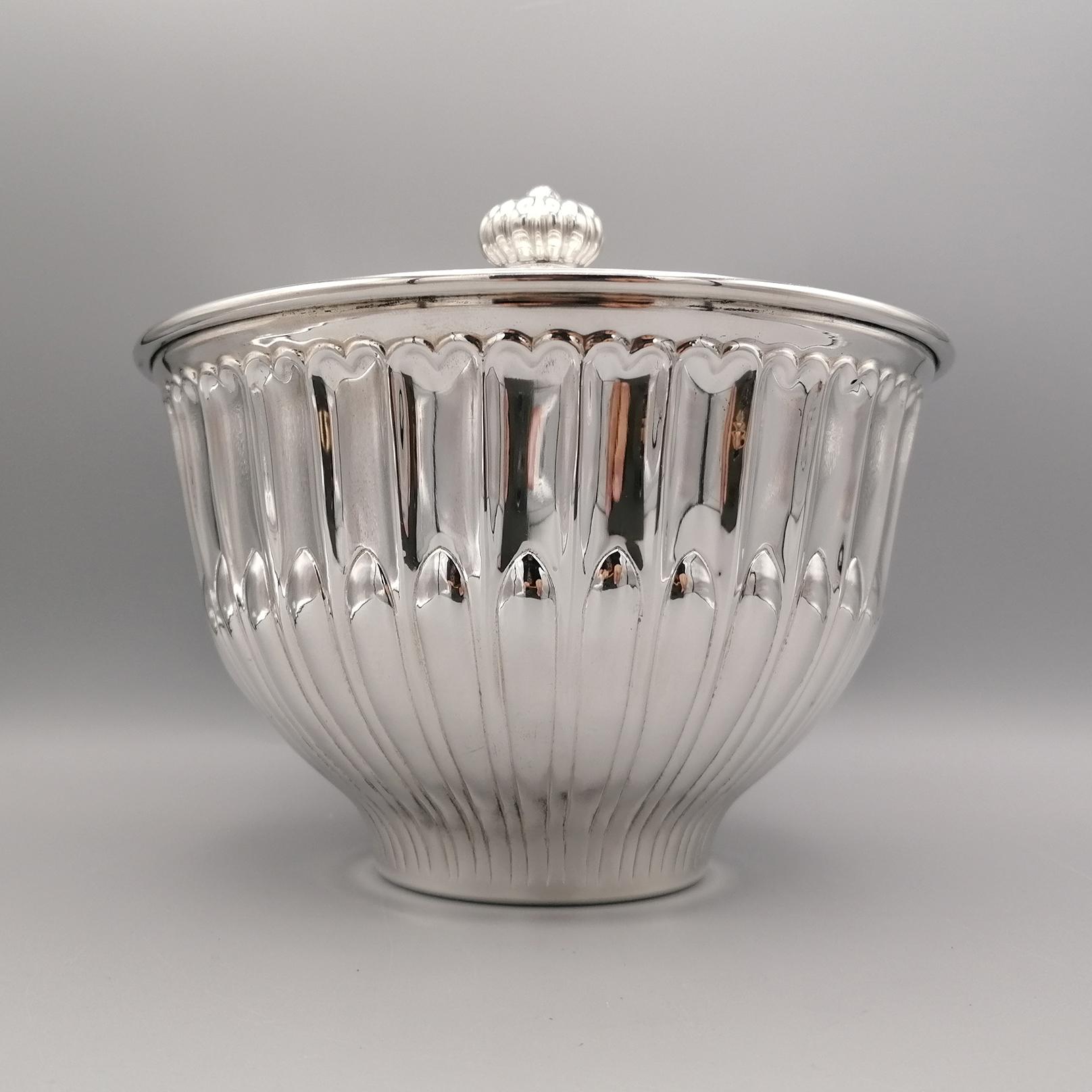 20th Century Italian Sterling Silver Essence Holder Box For Sale 6